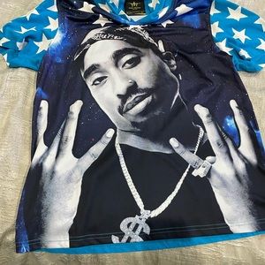 2pac hoodie shirt Tupac